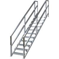 Syst&egrave;me d'escalier modulaire pour la construction de 11-16 marches SmartStairs, 120" ha St. Lawrence Industrial & Safety Supply