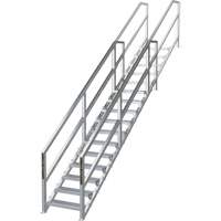Syst&egrave;me d'escalier modulaire pour la construction de 11-16 marches SmartStairs, 120" ha St. Lawrence Industrial & Safety Supply