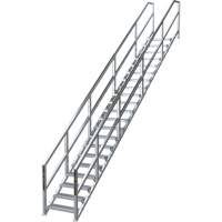 Syst&egrave;me d'escalier modulaire pour la construction de 17-21 marches SmartStairs, 157-1/2" ha St. Lawrence Industrial & Safety Supply
