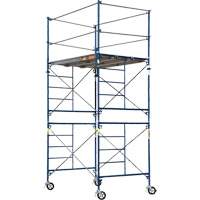 Complete Scaffold Tower with Casters, 69-1/2" D x 178" H St. Lawrence Industrial & Safety Supply