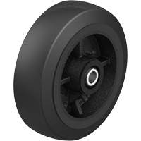 Roue en caoutchouc noir sur noyau en fonte noir, 12" (304,8 mm) dia. x 2-1/2" (64 mm) la, Capacit&eacute; de 396,8 lb (180 kg) St. Lawrence Industrial & Safety Supply