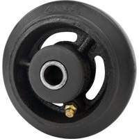 Roue en caoutchouc moul&eacute;, 4" (102 mm) dia. x 1-1/2" (38 mm) la, Capacit&eacute; de 350 lb (158 kg) St. Lawrence Industrial & Safety Supply
