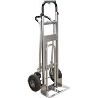 Chariot &agrave; main convertible 3-en-1, Aluminium, Capacit&eacute; 600 lb St. Lawrence Industrial & Safety Supply