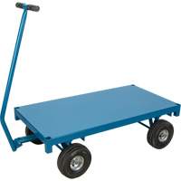 Chariot de ramassage &agrave; plateforme pour l'ext&eacute;rieur, 24" la x 48" la x Capacit&eacute; 1000 lb St. Lawrence Industrial & Safety Supply