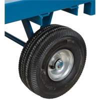 Chariot de ramassage &agrave; plateforme pour l'ext&eacute;rieur, 24" la x 48" la x Capacit&eacute; 1000 lb St. Lawrence Industrial & Safety Supply