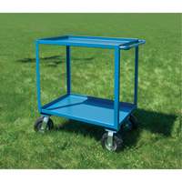 Outdoor Shelf Cart, 2 Tiers, 18" W x 39" H x 33" D, 1200 lbs. Capacity St. Lawrence Industrial & Safety Supply