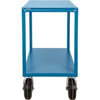 Outdoor Shelf Cart, 2 Tiers, 18" W x 39" H x 33" D, 1200 lbs. Capacity St. Lawrence Industrial & Safety Supply
