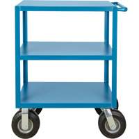Outdoor Shelf Cart, 3 Tiers, 18" W x 39" H x 33" D, 1200 lbs. Capacity St. Lawrence Industrial & Safety Supply