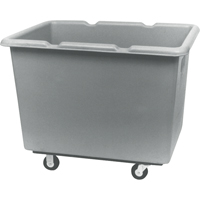 Starcart Box Truck, Polyethylene, 39" L x 27" W x 31" H, 12 cu. ft. Volume, 800 lbs. Capacity St. Lawrence Industrial & Safety Supply