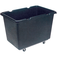 Chariots-caisse pour usage l&eacute;ger Econocarts, Plastique recycl&eacute; noir, 39" lo x 27" la x 29" h, Volume 12 pi³, Capacit&eacute; 200 lb St. Lawrence Industrial & Safety Supply
