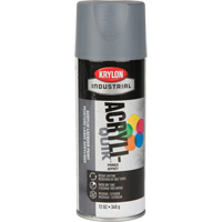 Laque industrielle Acryli-Quik, Gris, Tr&egrave;s mat, 12 oz, Canette a&eacute;rosol St. Lawrence Industrial & Safety Supply