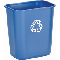 Contenant de recyclage, De bureau, Plastique, 28-1/8 pintes US St. Lawrence Industrial & Safety Supply