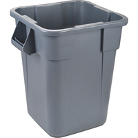 Contenants carr&eacute;s Brute, Poly&eacute;thyl&egrave;ne, 40 gal. US St. Lawrence Industrial & Safety Supply