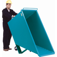 Tilt Truck, Steel, 1 cu. yd., 2000 lbs. Load Capacity St. Lawrence Industrial & Safety Supply