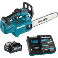 XGT Cordless Brushless Top Handle Chainsaw, 12", Battery Powered, 40 V St. Lawrence Industrial & Safety Supply