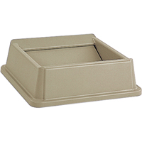 Untouchable&reg; Containers, Swing Lid, Plastic/Polyethylene, Fits Container Size: 19-3/4"x 19-3/4" St. Lawrence Industrial & Safety Supply