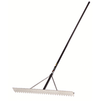 R&acirc;teau pour asphalte Pro, 36" la, Lame Aluminium, 28 dents St. Lawrence Industrial & Safety Supply