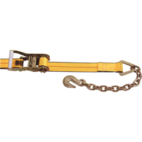 Tendeurs d'arrimage &agrave; cliquet, Crochet &agrave; chaîne, 2" , 30' , Charge d'utilisation max. 3335 lb (1513 kg) St. Lawrence Industrial & Safety Supply