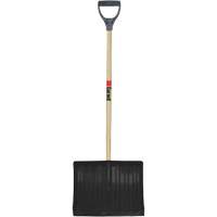 Nordic Snow Shovel, Polypropylene Blade, 17-3/4" Wide, D-Grip Handle St. Lawrence Industrial & Safety Supply