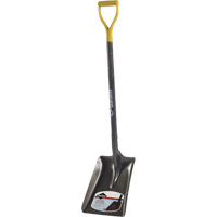 Alpine All-Purpose Square Point Shovel, Ashwood, Steel Blade, D-Grip Handle, 34-3/4" Long St. Lawrence Industrial & Safety Supply