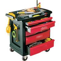 5-Drawer Mobile Work Centre, Plastic Surface St. Lawrence Industrial & Safety Supply