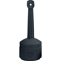 Cendriers Smoker's Cease-Fire, Sur pied, Plastique, Capacit&eacute; 4 gal. US, Hauteur 38-1/2" St. Lawrence Industrial & Safety Supply