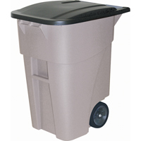 Contenants roulants Brute, Plastique, 50 gal. US St. Lawrence Industrial & Safety Supply