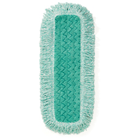 Hygen Dust Pads with Fringe, Hook and Loop Style, Microfibre, 18" L x 6" W St. Lawrence Industrial & Safety Supply