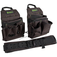 Ceinture porte-outils combin&eacute;e, Polyester, Noir St. Lawrence Industrial & Safety Supply
