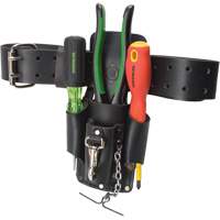 Poche pour ceinture porte-outils, Porte-outil multiple, Cuir, 4 Poches St. Lawrence Industrial & Safety Supply