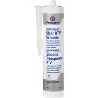 Scellant adh&eacute;sif RTV transparent, 300 ml, Cartouche, Transparent St. Lawrence Industrial & Safety Supply