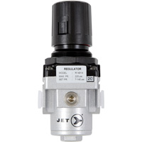 R&eacute;gulateur de d&eacute;bit dair interm&eacute;diaire, 1/4", PSI max. de 220 St. Lawrence Industrial & Safety Supply