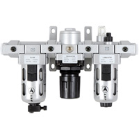 Filtre &agrave; air interm&eacute;diaire en trois parties, r&eacute;gulateur & lubrificateur AFRLMI38, 3/8" NPT St. Lawrence Industrial & Safety Supply