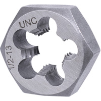 Fraise hexagonale SAE, dia. 1", Filet de 1/2"-13NC, Acier alli&eacute; St. Lawrence Industrial & Safety Supply