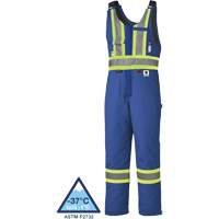 5524A High-Visibility Flame-Resistant Quilted Safety Coveralls, 2X-Large, Royal Blue St. Lawrence Industrial & Safety Supply