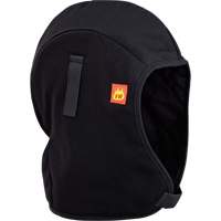 564A Flame Resistant Quilted Hardhat Liner, Black, Cotton St. Lawrence Industrial & Safety Supply