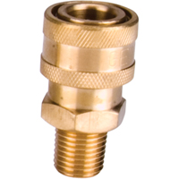 Douille femelle 1/4" &agrave; d&eacute;saccouplement rapide en laiton St. Lawrence Industrial & Safety Supply