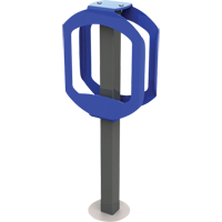 Bike Stop Bike Racks, Steel, 2 Bike Capacity St. Lawrence Industrial & Safety Supply