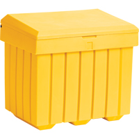 Conteneur d'entreposage &eacute;conomique pour sel/sable, 32" x 23" x 27-1/2", 10 pi³, Jaune St. Lawrence Industrial & Safety Supply