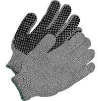 Classic Grip Gloves, Poly/Cotton, Single Sided, Large St. Lawrence Industrial & Safety Supply