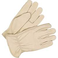 Gants de conducteur traditionnels, Grand, Paume en Cuir fleur de vache St. Lawrence Industrial & Safety Supply