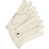 Gants classiques de cordeur, 10, Paume Cuir fleur de vache St. Lawrence Industrial & Safety Supply