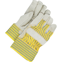 Gants d'ajusteur avec paume renforc&eacute;e, Taille unique, Paume en Cuir fleur de vache, Doublure en Molleton St. Lawrence Industrial & Safety Supply