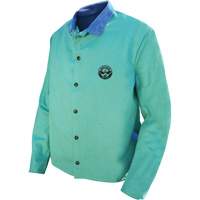 Veste de soudage Gander Brand Banox FR, Coton, 3T-Grand, Vert St. Lawrence Industrial & Safety Supply