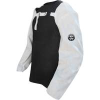 Manchons de soudage en cuir, 24" lo, Gris perle St. Lawrence Industrial & Safety Supply
