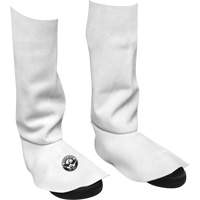 Leather Welding Spats, 15" L, Pearl Grey St. Lawrence Industrial & Safety Supply