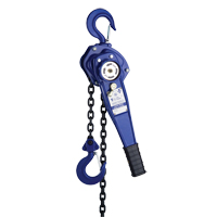 Palan &agrave; levier avec chaîne de 3', Lev&eacute;e 3', Cabacit&eacute; 500 lb (0,25 tonne) St. Lawrence Industrial & Safety Supply