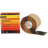 Scotch&reg; Rubber Mastic Tape 2228, 50.8 mm (2") x 3 m (10'), Black St. Lawrence Industrial & Safety Supply