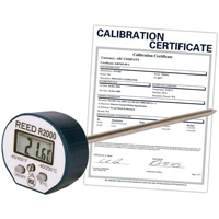 Thermom&egrave;tre avec certificat de calibration, Contact, Num&eacute;rique, -40-450°F (-40-230°C) St. Lawrence Industrial & Safety Supply