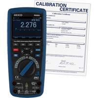 True RMS Industrial Multimeter with Calibration Certificate, AC/DC Voltage, AC/DC Current St. Lawrence Industrial & Safety Supply